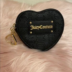 Juicy couture heart coin purse
